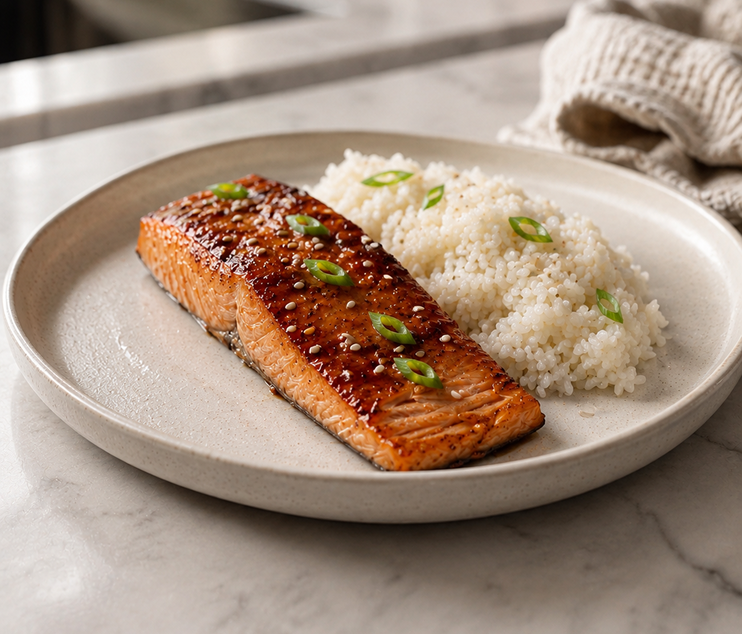 Miso Glazed Salmon